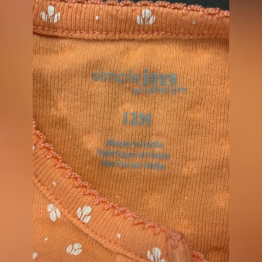 Set of Three Baby Rompers - Simple Joys by Carters - Picture 8 of 12